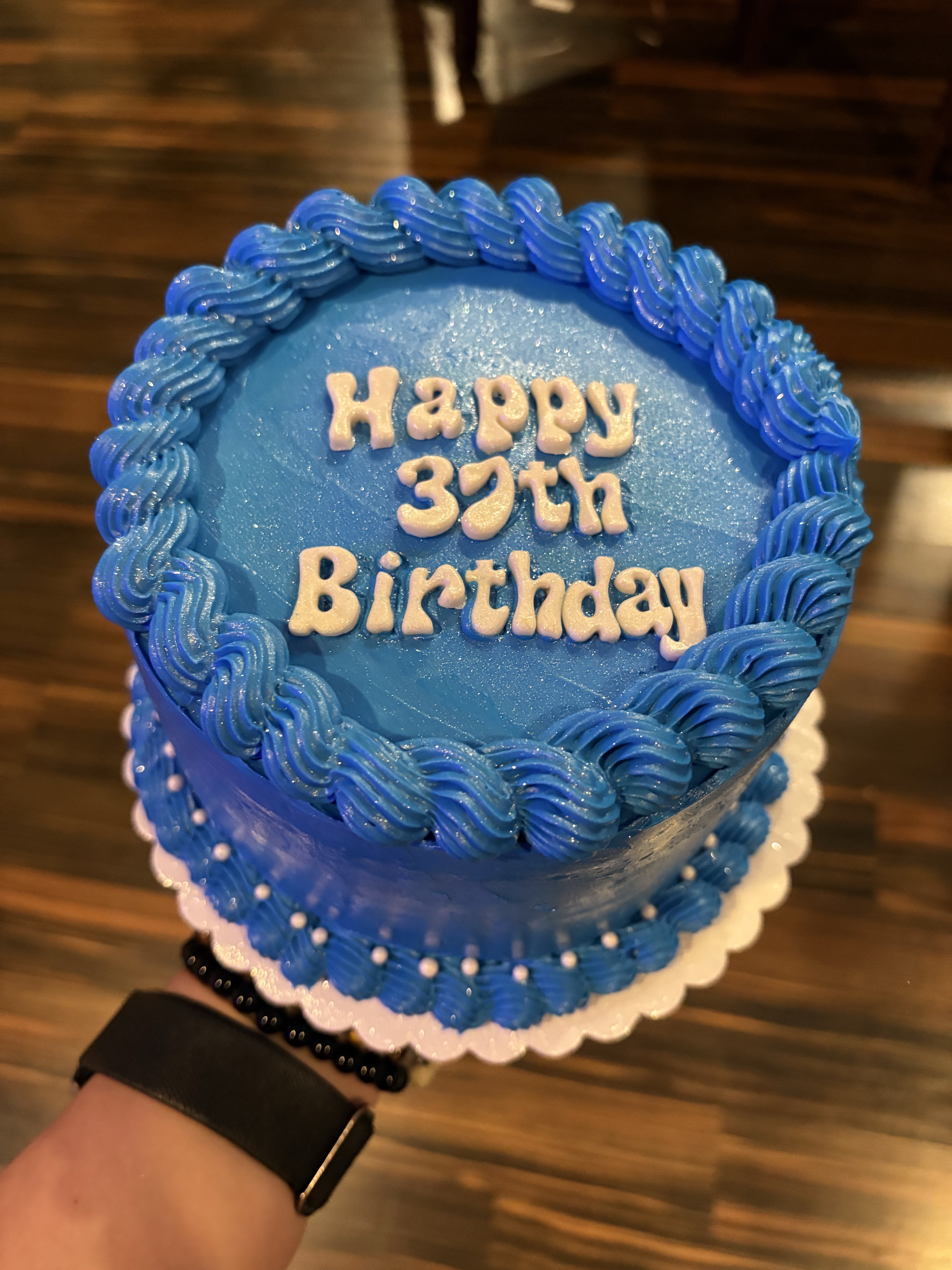 6 Inch Round 2 Layer Cake Buttercream Frosting 