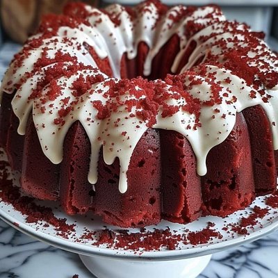 Red Velvet Pound Cake 