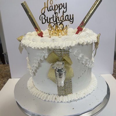Drink Dispenser Cake 