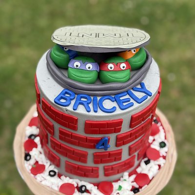 Custom 6 Inch (1 Tier, 2 Layers) Serves -/+ 10