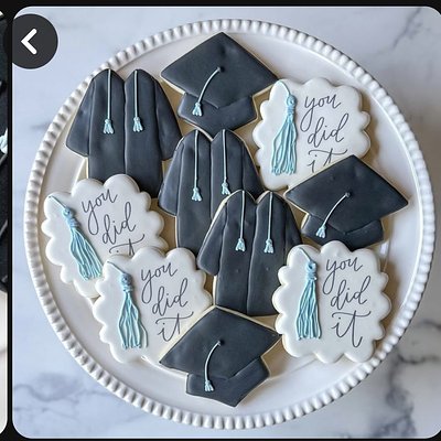 Andover Grad Cookies For Laura 