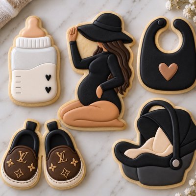 Baby Shower Cookie Set