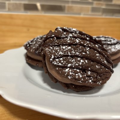 Double Chocolate Whoopie Pies 