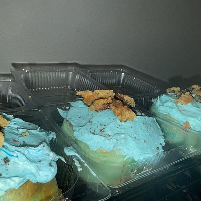 Cookie Monster Cinnamon Roll