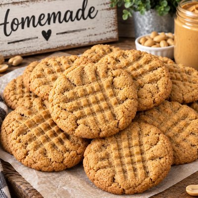 Granny's Peanut Butter Cookies 