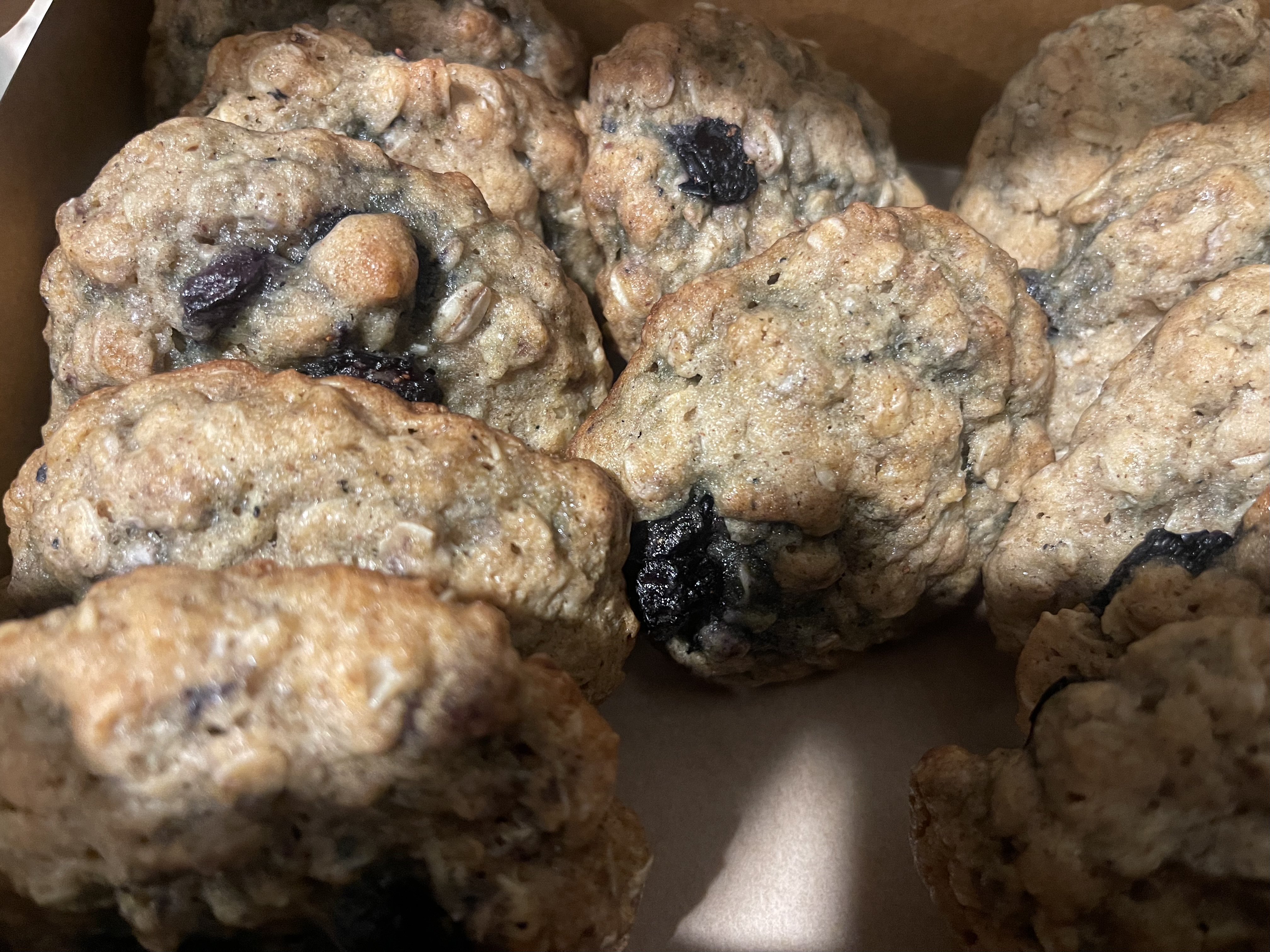 Blueberry Oatmeal Cookies