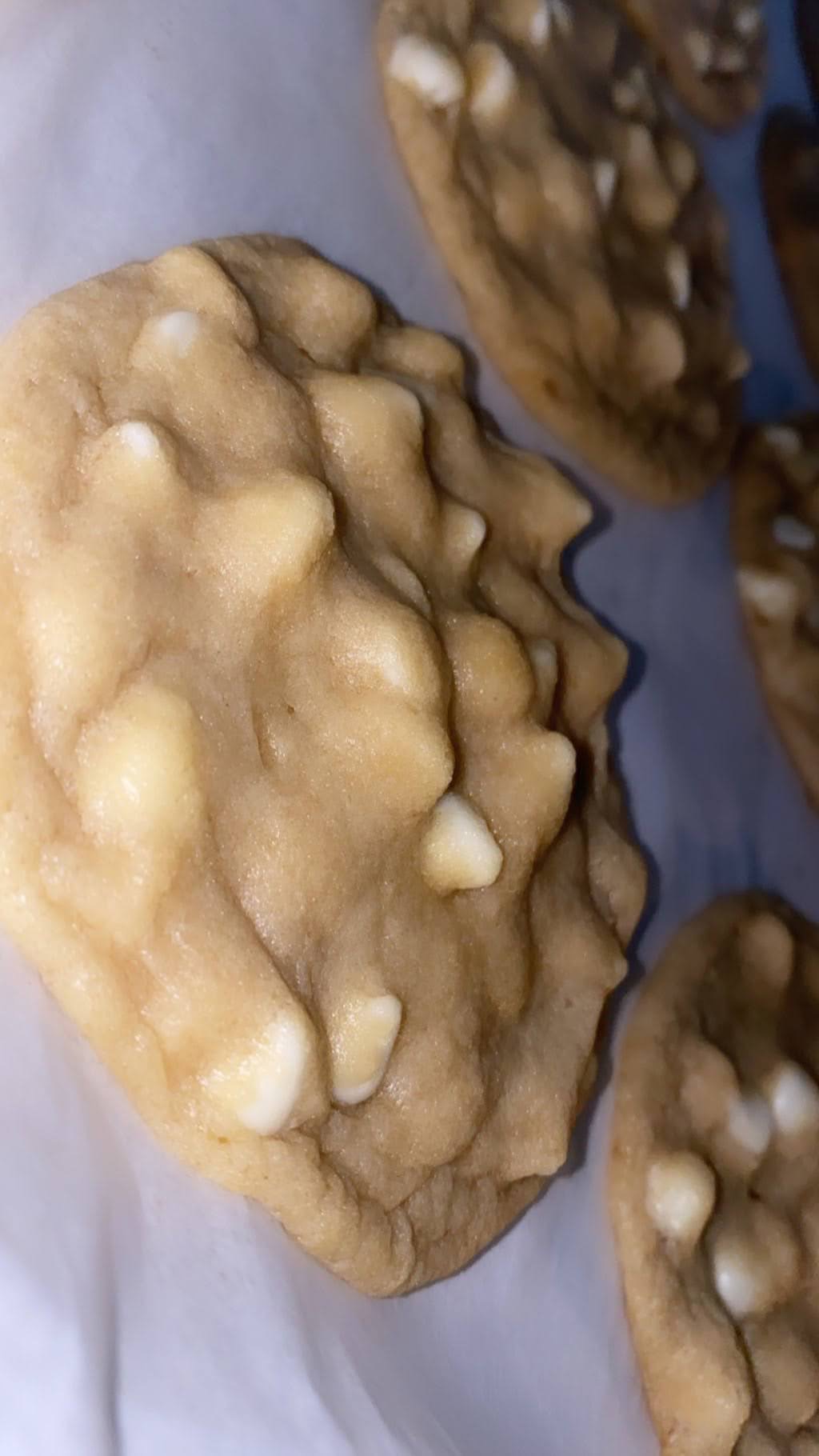 White Chocolate Chip Cookies