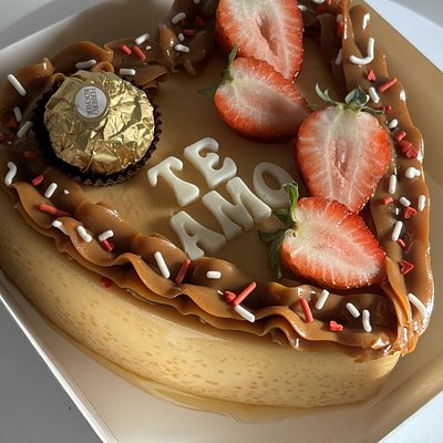 6x3” Flan/chocoflan