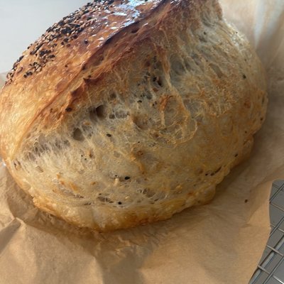 Everything bagel Sourdough Bread 🍞