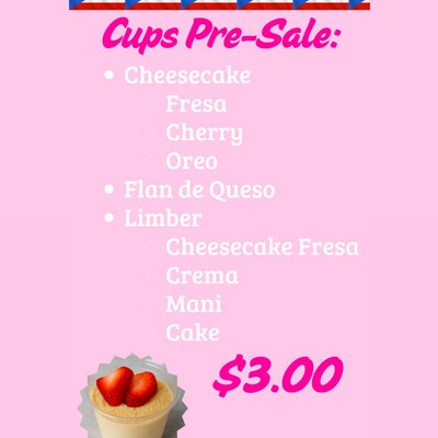 Cups Pre-Order