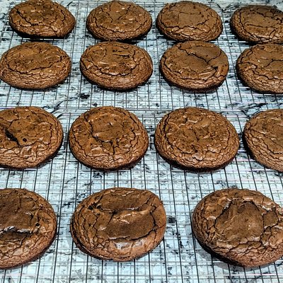 Brownie Crinkle Cookies 