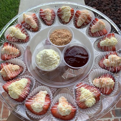 “Deviled” Strawberries