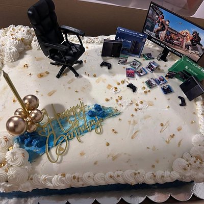 1/4, 1/2 & Full Sheet Cakes