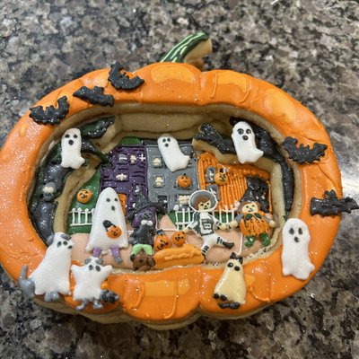 Pumpkin Diorama