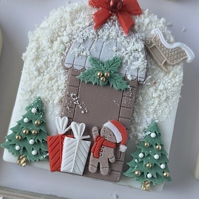 Winter Wonderland Christmas Door