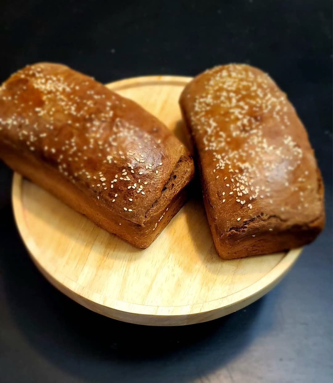 Honey Oat Wheat Bread 