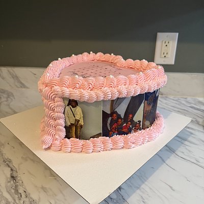 9” Heart Cake 