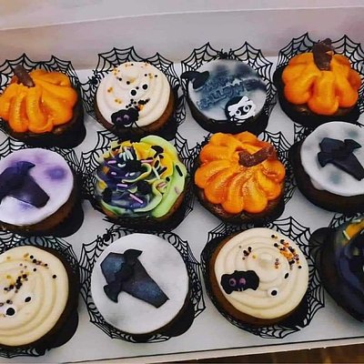 Halloween Cupcakes X 12 