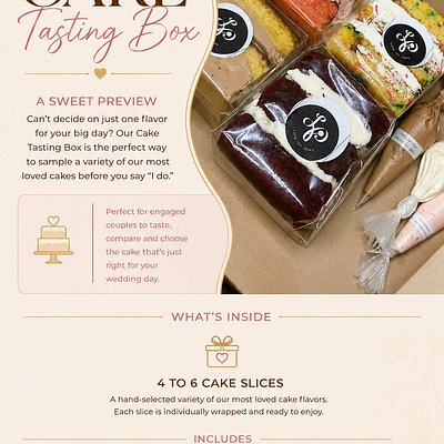 Cake Tasting Boxes