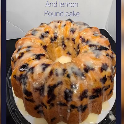 Lemon Blueberry Pound Cake