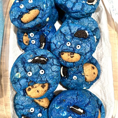 Cookie Monster Cookies 