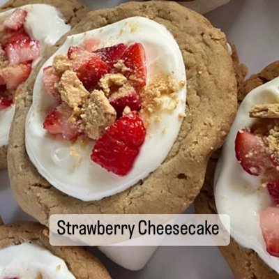 1 Dozen Strawberry Cheesecake Cookies