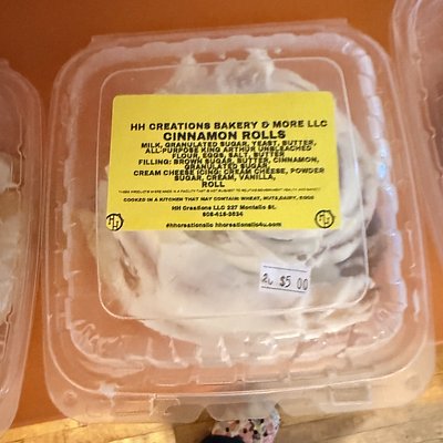 Cinnamon Roll (yeast)