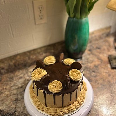 Simplistic 8 Inch Cake 2 Layers