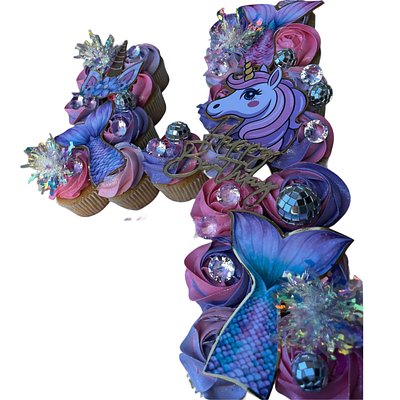 Cupcake Cake ( Feeds 24 )