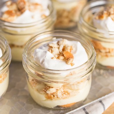 Classic Banana Pudding Cups 