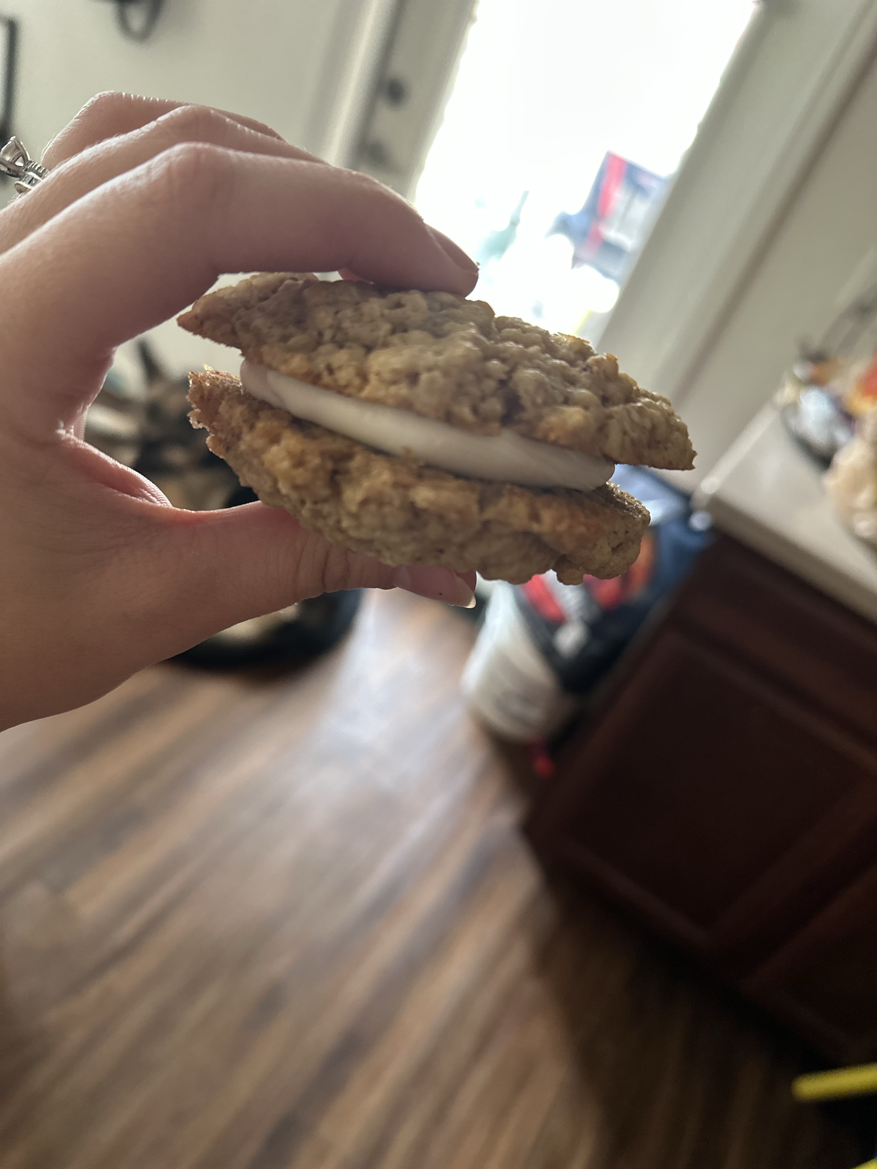 Sourdough Oatmeal Cream Pie