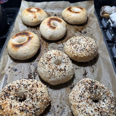 Plain Bagels 6 Pack