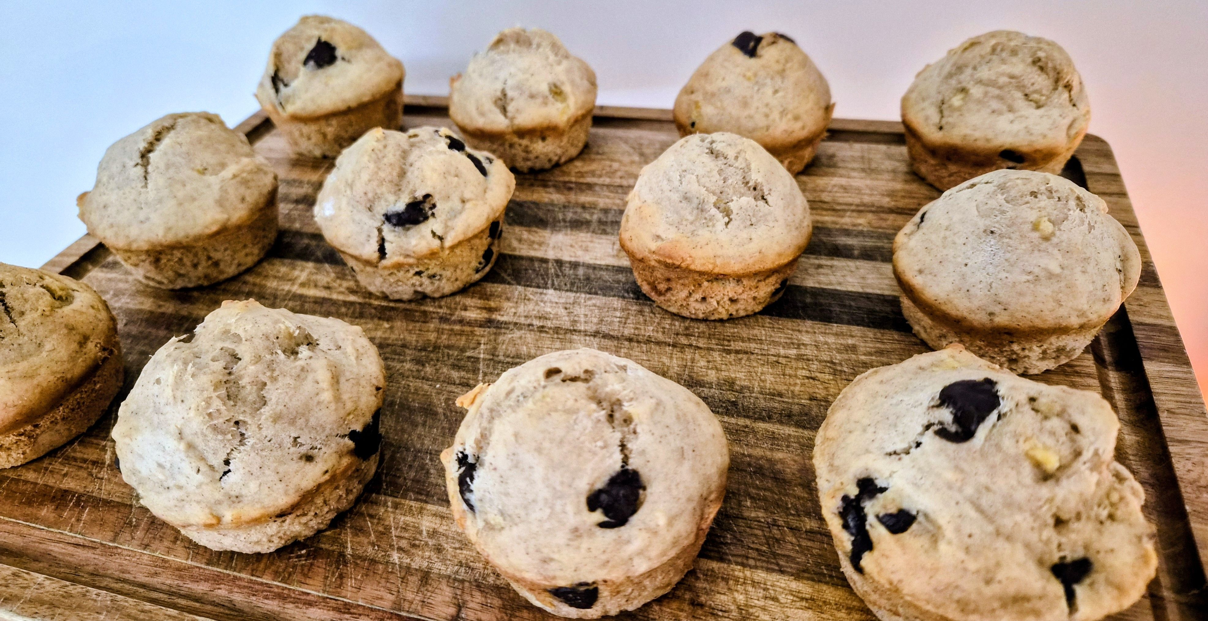 Banana Chocolate Chip Muffins
