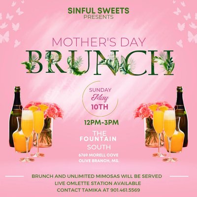 MOTHERS DAY BRUNCH MAY 10TH 