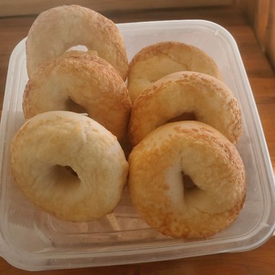 Half Dozen Asiago Cheese Bagels