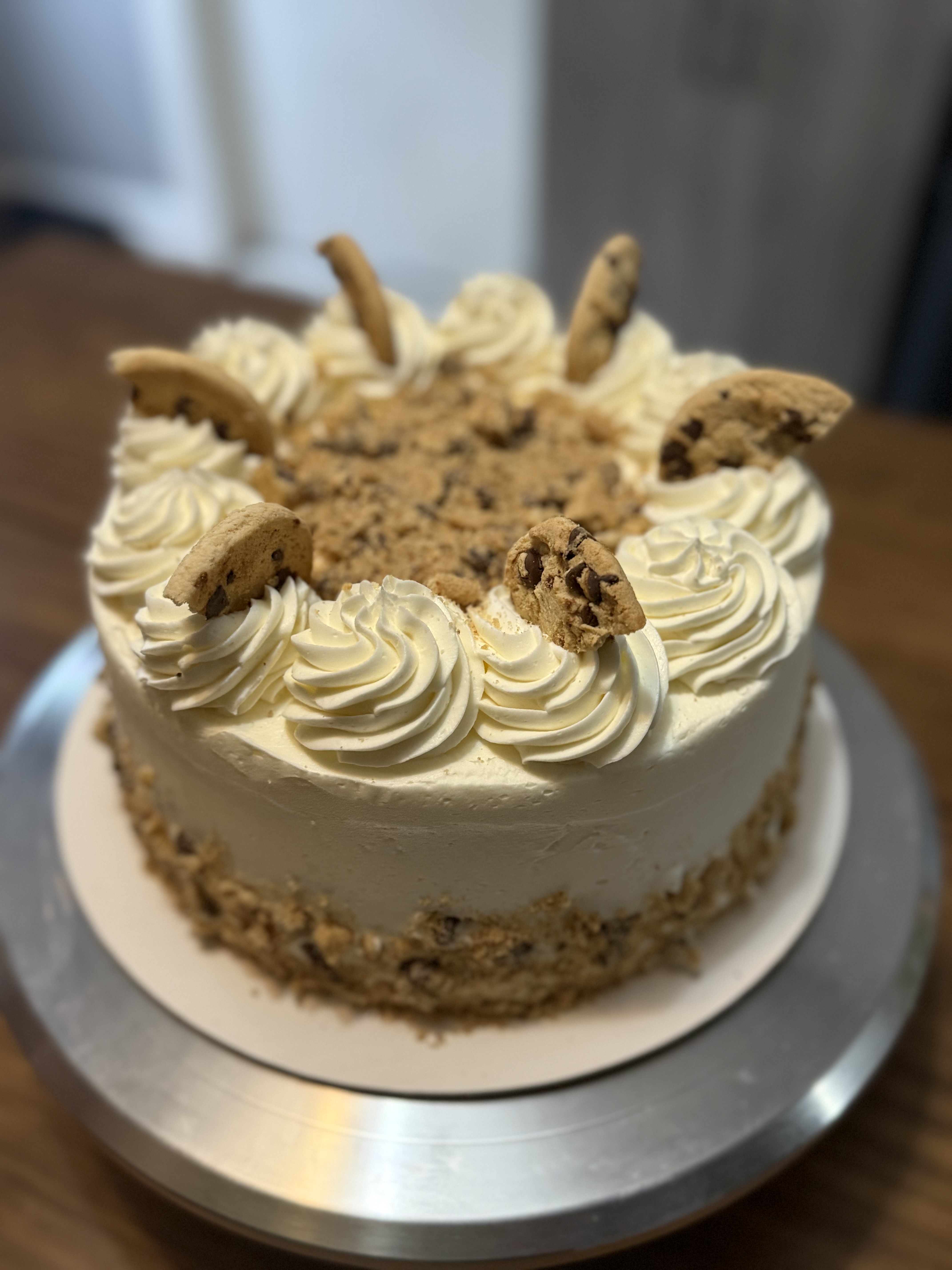Chocolate Chip Cookie Cake