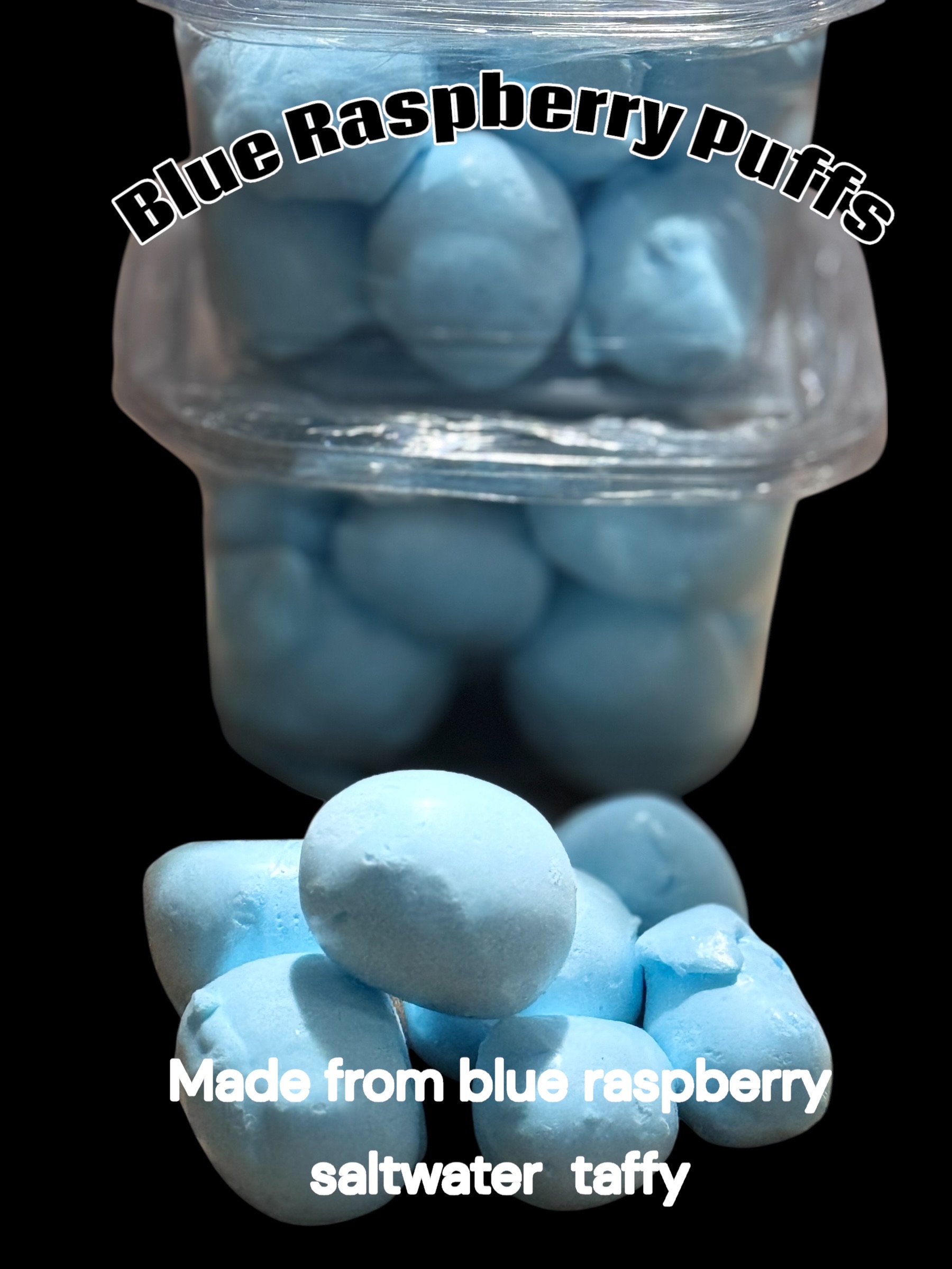 Blue Raspberry Puffsj