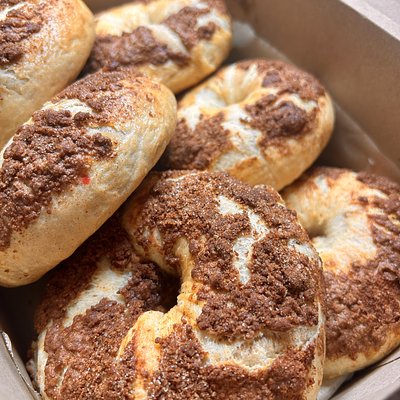 Cinnamon Crunch Bagel