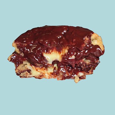 Boston Cream Pie - Cookie Sandwich