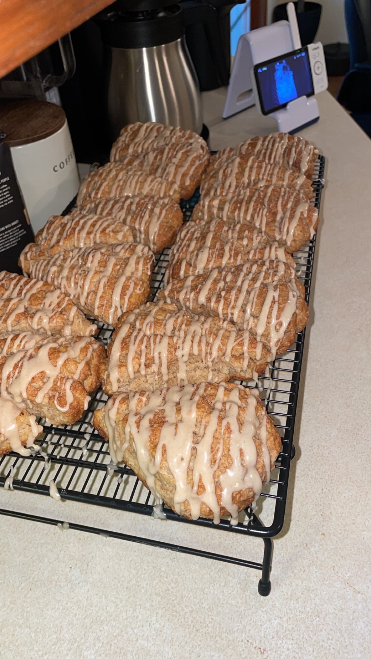 Scones- Cinnamon Maple (8)