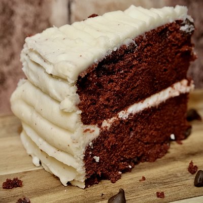 2-layer Red Velvet With Cream Cheese Frosting