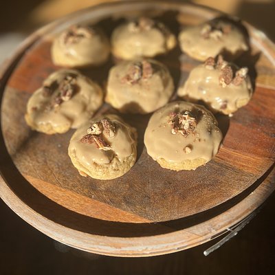 Candied Pecan Cookies