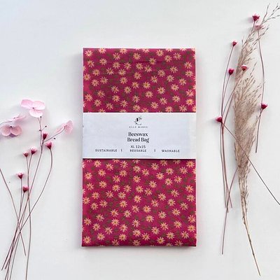 Ruby Rose - Beeswax Bread Bag