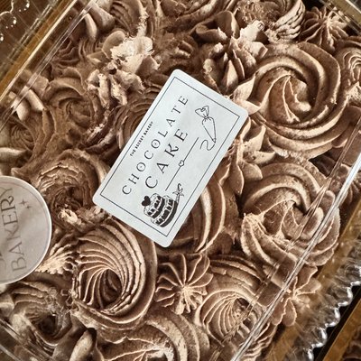 Double chocolate “ PAN CAKE” 9 X 7”