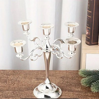 6pcs European Metal Candelabra 