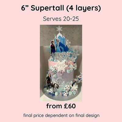 6” Super tall 