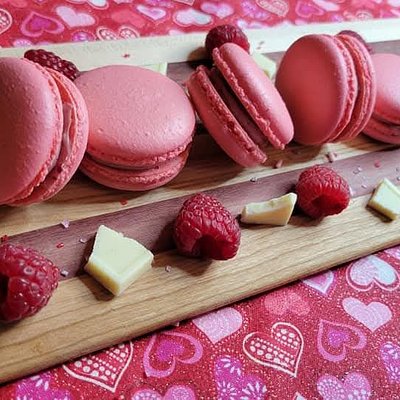 White Chocolate Raspberry Ganache 
