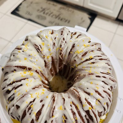 Lemon Cream Cheese Pound Cake Additional $35 For Shipping