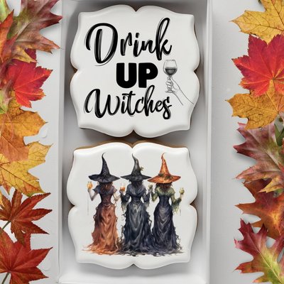 Drink Up Witches Cookies