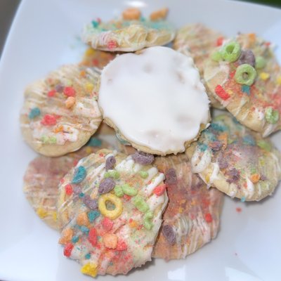 Fruit Loop Cookies